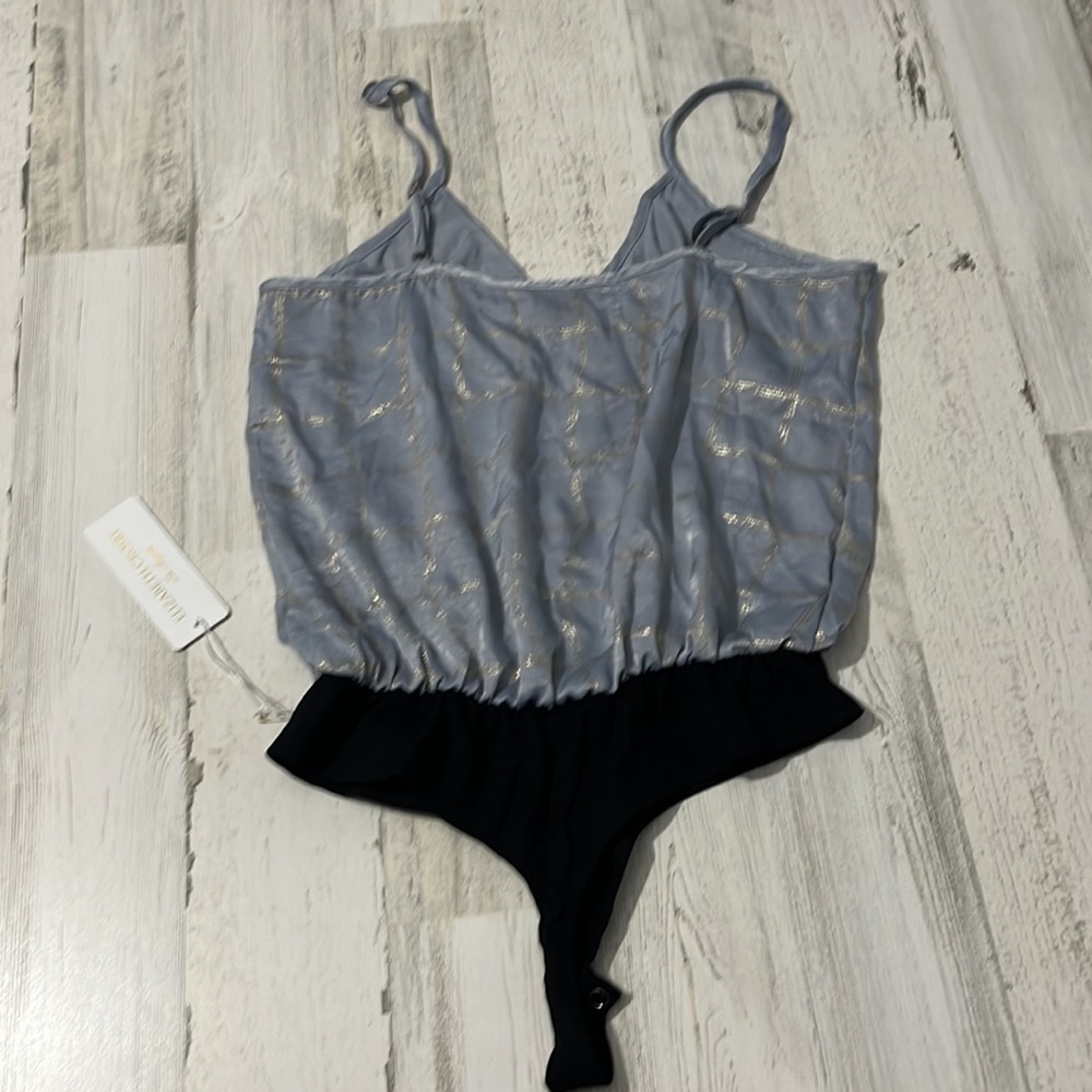 Elizabeth Crosby Los Angeles Mara Bodysuit Size Small NWT - Picture 8 of 11